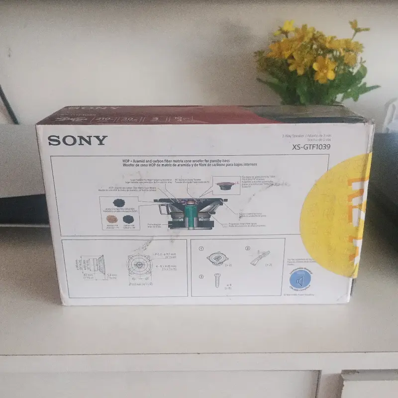 Parlantes Sony XS-GTF1039 - 2