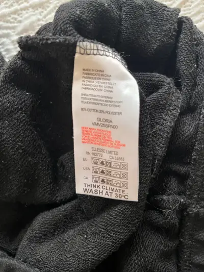 Pantalon deportivo negro  Ellesse - miniatura 6