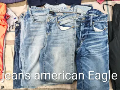 Lote de 9 Jeans American Eagle - miniatura 1
