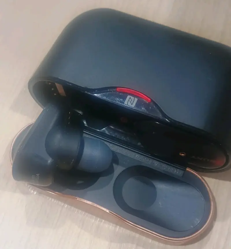 Audífonos inalámbricos Sony con estuche - 1