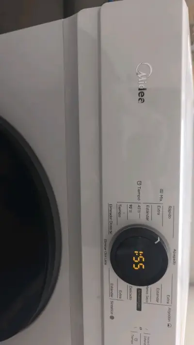 Secadora Midea de carga frontal blanca - miniatura 5