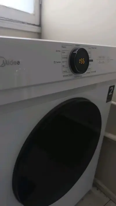 Secadora Midea de carga frontal blanca - miniatura 6