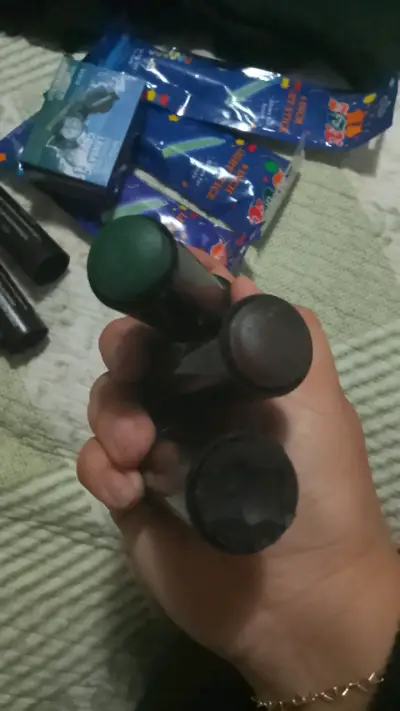 Set de cubiertos de camping verde - miniatura 4