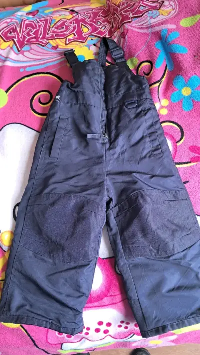 Pantalon de nieve para niño azul marin - miniatura 1