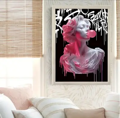 Cuadro Decorativo Venus Rebelde grafiti 75X55 - miniatura 2