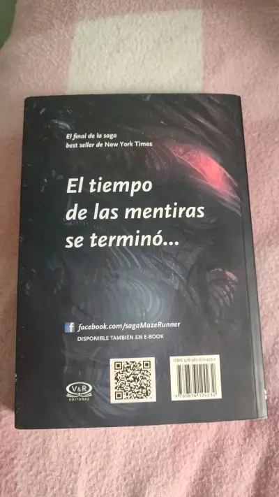 Libro Maze Runner: La Cura Mortal de James Dashner - miniatura 2