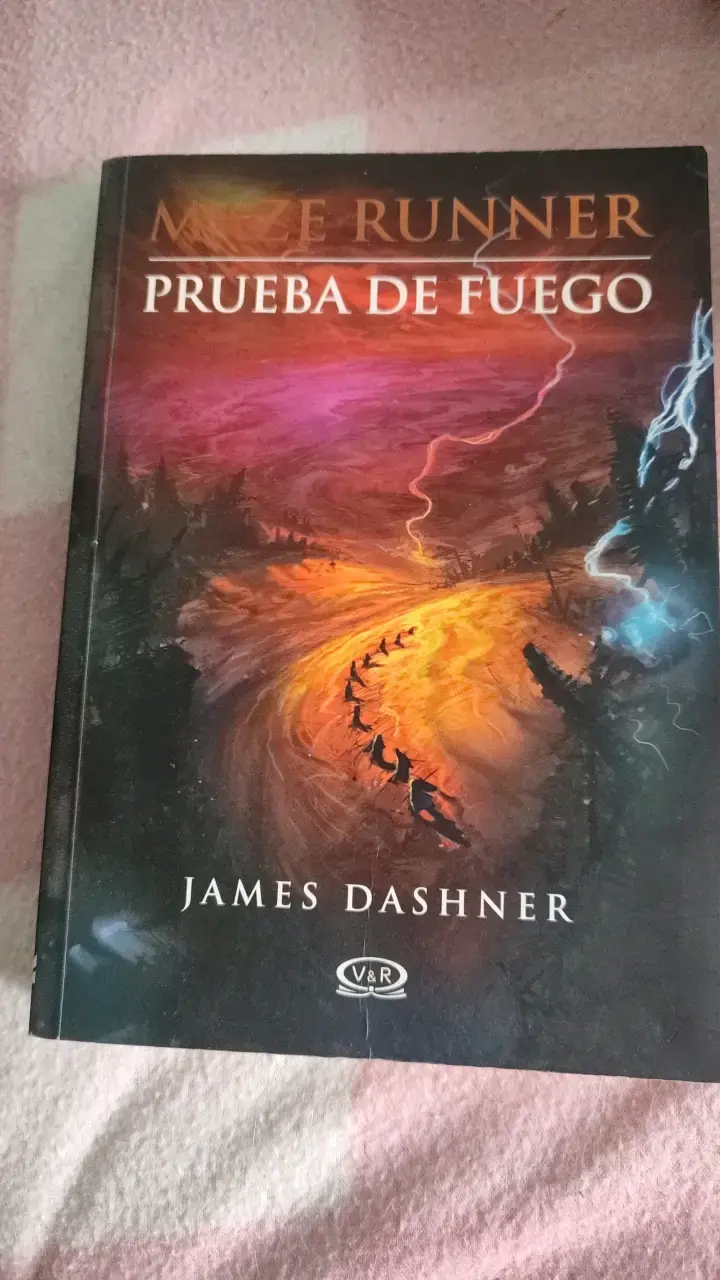 Libro Maze Runner: Prueba de Fuego
