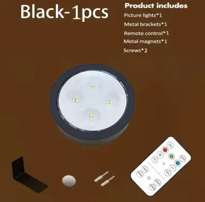 Luz LED con control remoto y soporte - miniatura 1