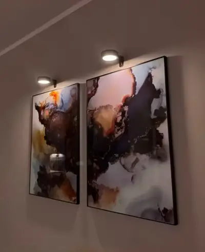 Luz LED con control remoto y soporte - miniatura 3