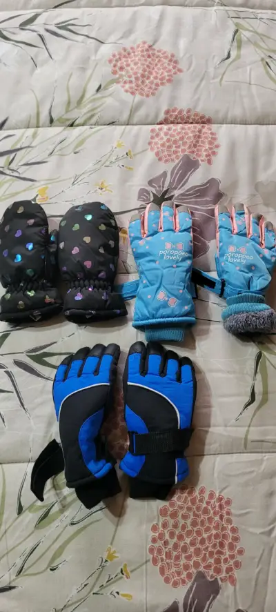 Pantalones de nieve para niños con tirantes - miniatura 3