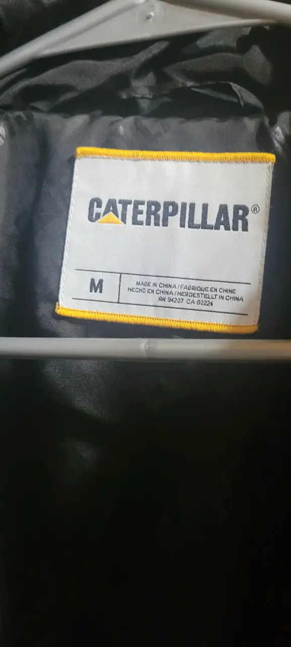 Chaqueta acolchada negra Caterpillar para hombre - 2