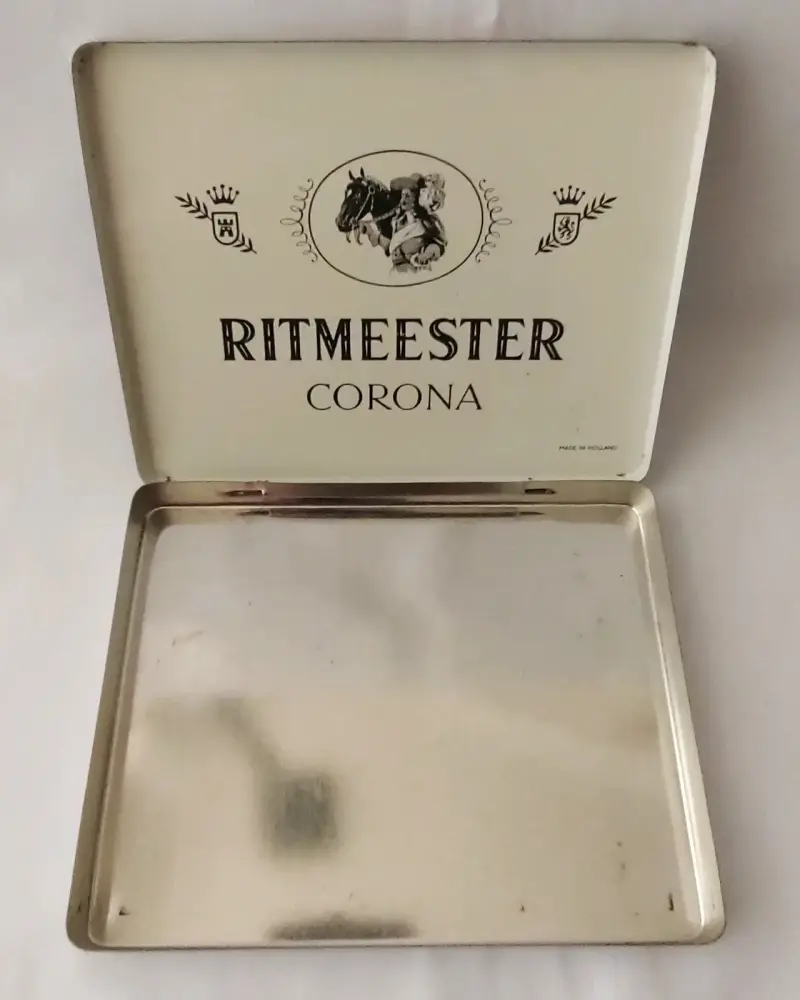 Caja lata vintage Ritmeester Corona - 2