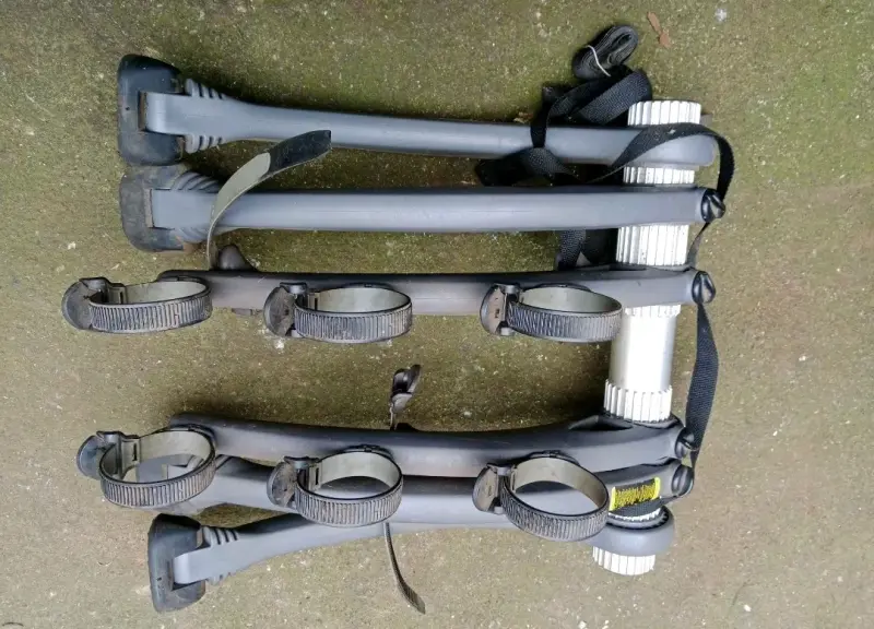 Portabicicletas plegable para auto - 2