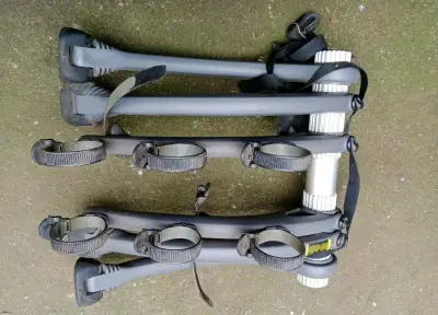 Portabicicletas plegable para auto - miniatura 2