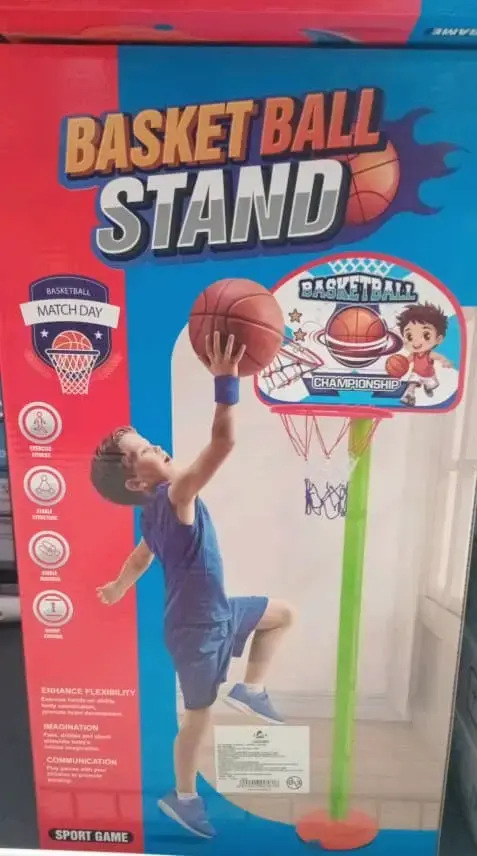Canasta de baloncesto infantil ajustable - 1