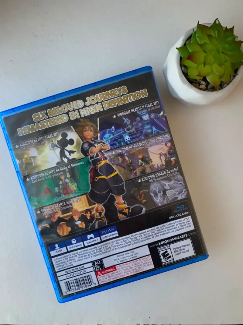 Kingdom Hearts HD 1.5 + 2.5 Remix para PS4 - 2