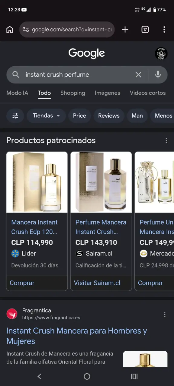 Perfume Ciro 5 100 mL Aroma Floral - 4