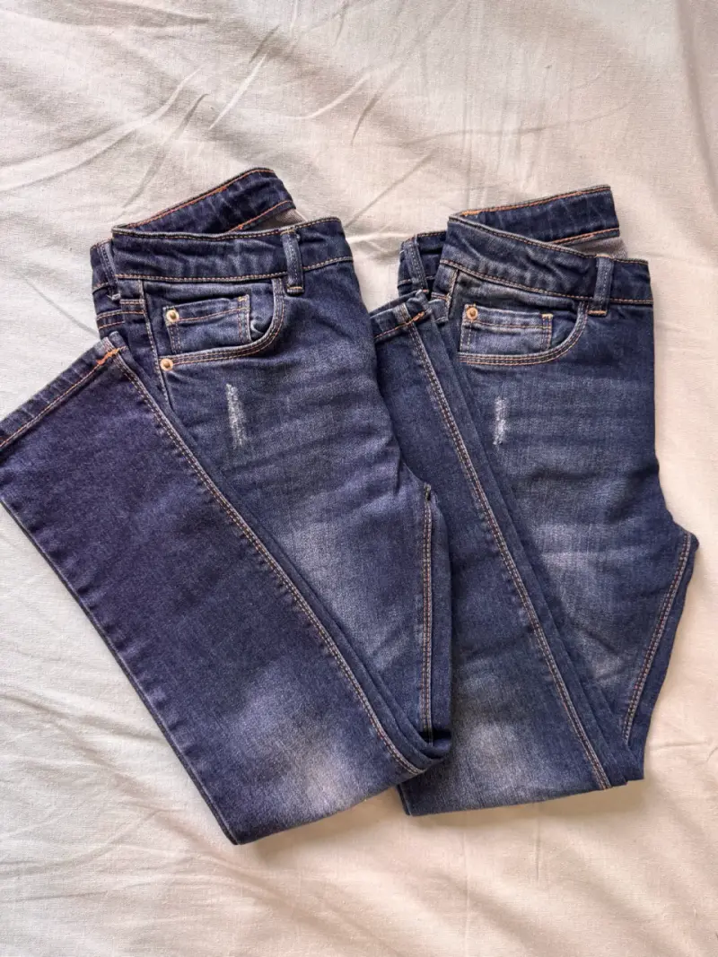 Pack de 2 Jeans Zara girls talla 7 - 1