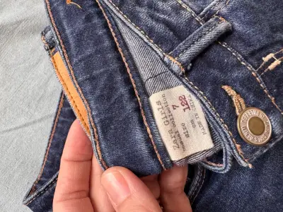 Pack de 2 Jeans Zara girls talla 7 - miniatura 2