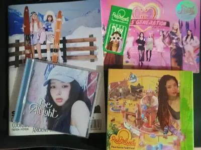 Colección de álbumes de K-pop variados - miniatura 1
