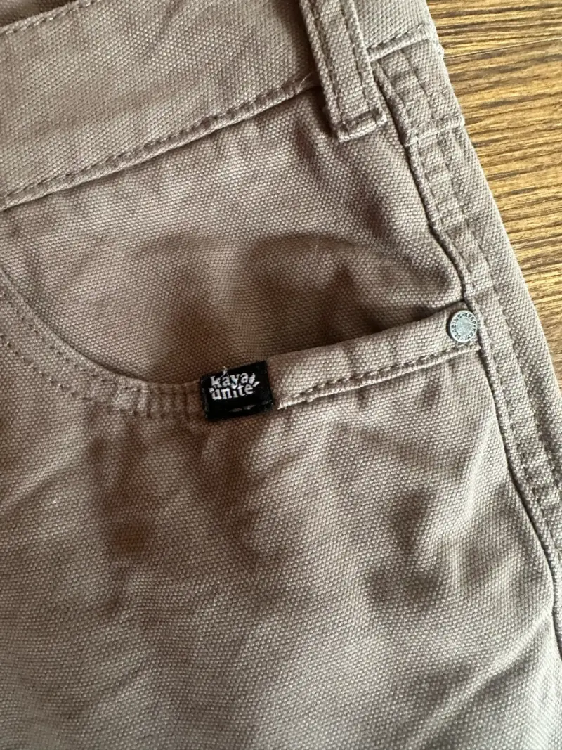 Pantalones kaya unite carpinter cafes talla 42 - 2