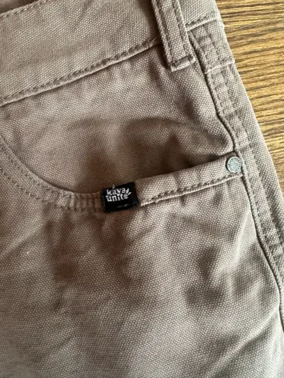 Pantalones kaya unite carpinter cafes talla 42 - miniatura 2