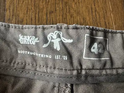 Pantalones kaya unite carpinter cafes talla 42 - miniatura 5