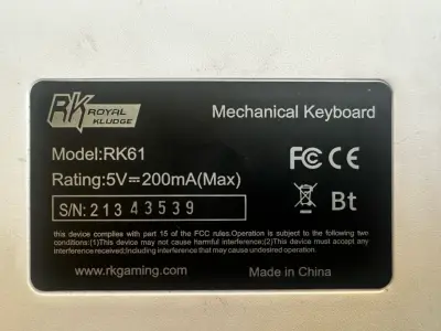 Teclado mecánico blanco compacto - miniatura 5