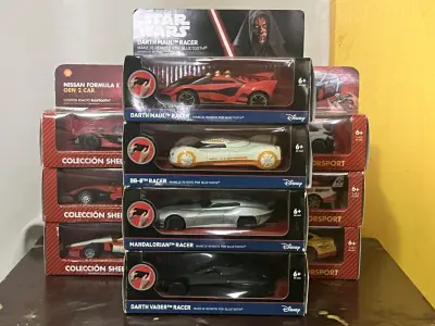 Set de autos a control remoto Disney y Shell - miniatura 2