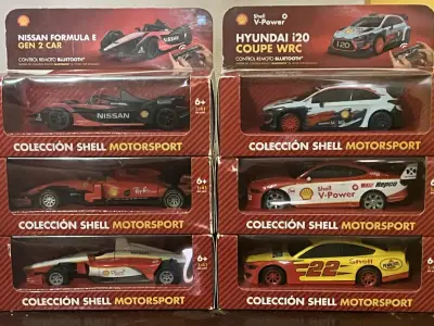 Set de autos a control remoto Disney y Shell - miniatura 3