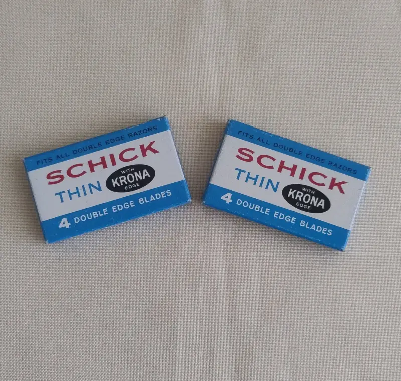 Cuchillas de afeitar Schick Thin con filo Krona - 1