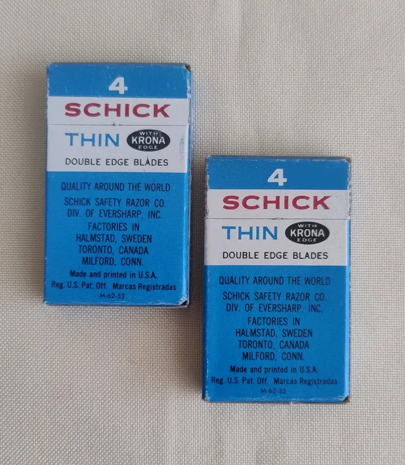 Cuchillas de afeitar Schick Thin con filo Krona - 2