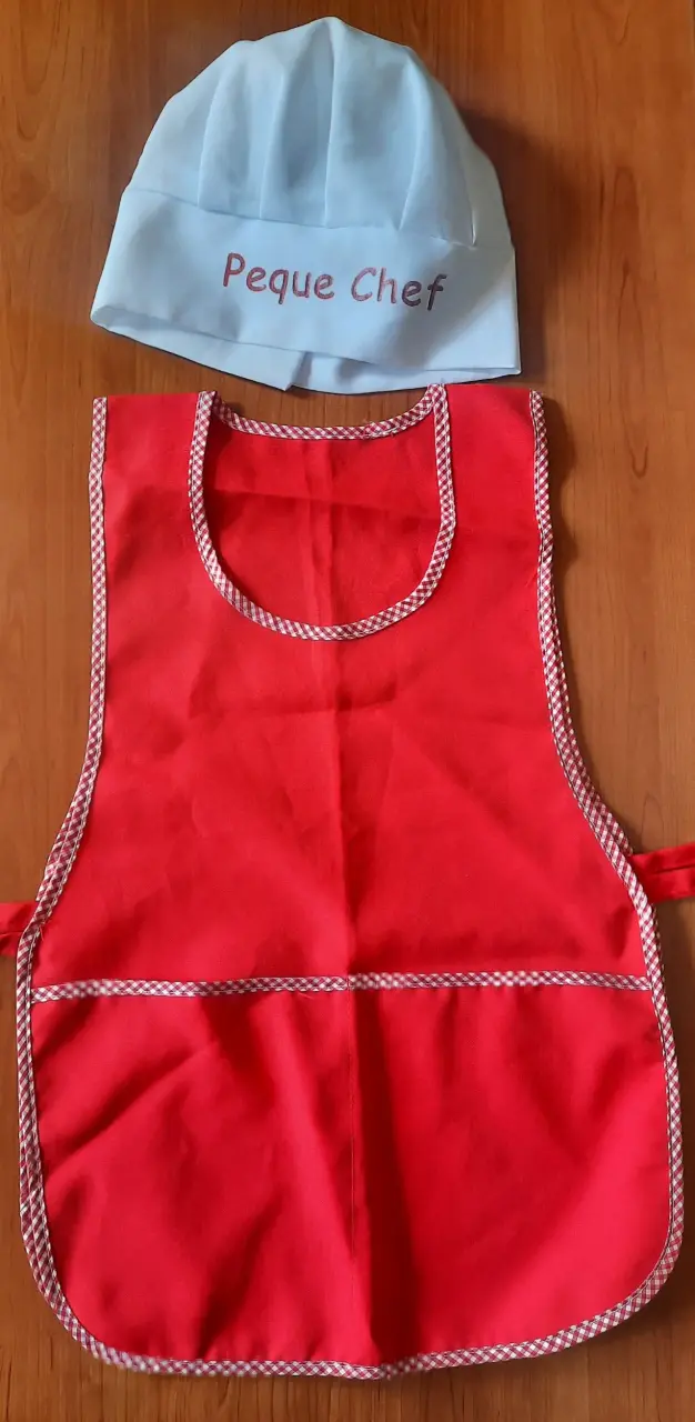 Set de cocina infantil Peque Chef rojo