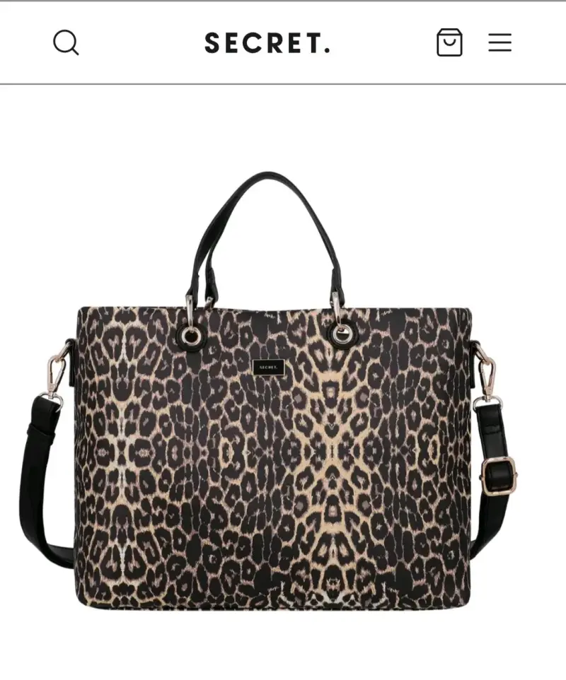 Bolso tote animal print Secret - 2