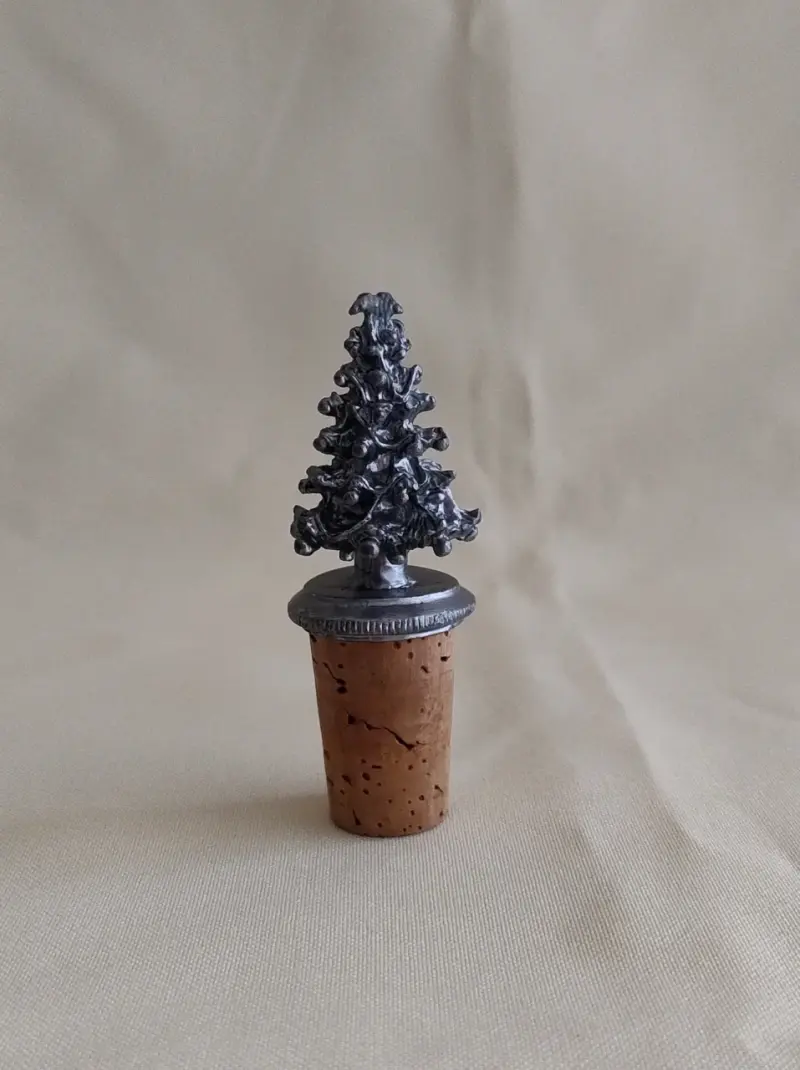 Tapón de botella con diseño de árbol de Navidad - 3
