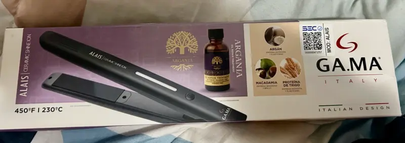 Plancha de pelo GA.MA Alais Ceramic Shine Ion