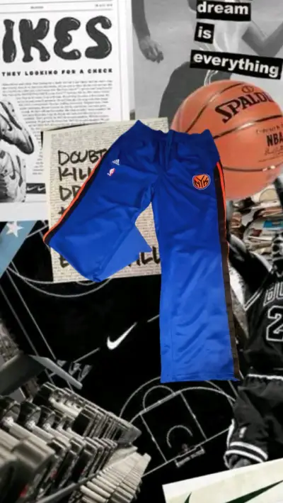 Pantalones deportivos NBA Knicks Adidas - miniatura 4