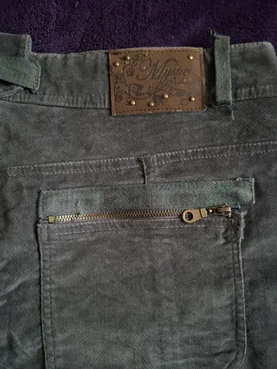 Pantalones capri Mystic grises con bolsillos - miniatura 3