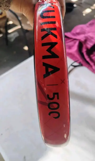 Pala de pádel Kuikma 500 roja y negra - miniatura 2
