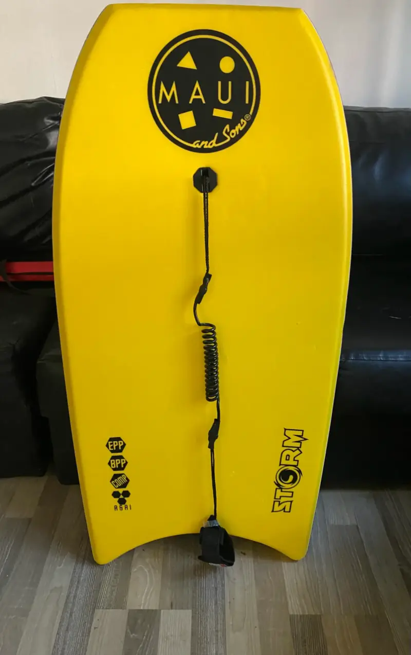 Bodyboard Maui and Sons Storm amarillo - 1