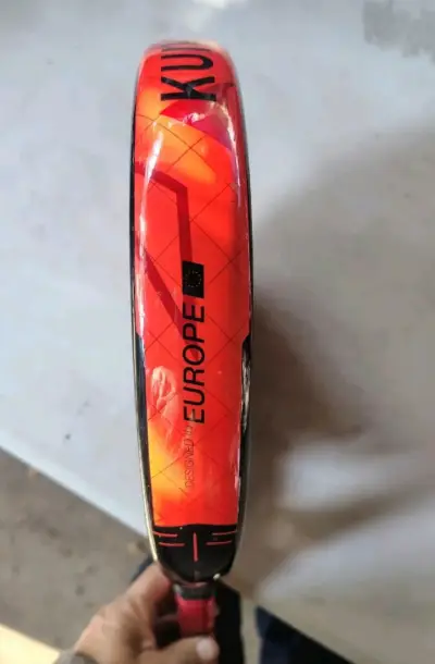 Pala de pádel Kuikma 500 roja y negra - miniatura 3