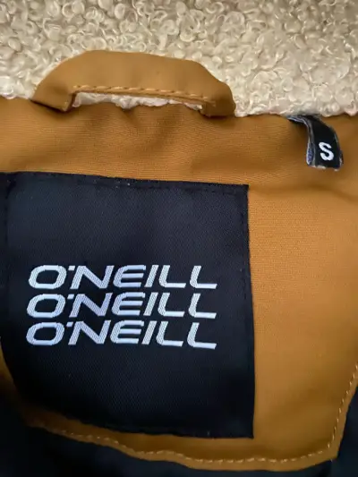 Chaqueta marrón con capucha y cierre Oneill talla - miniatura 2