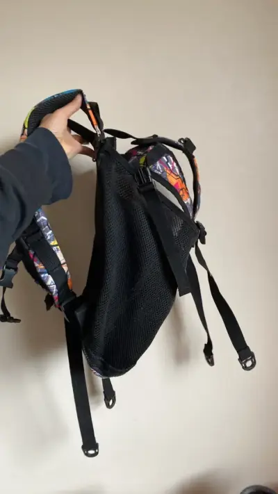 Mochila porta mascotas colorida - miniatura 3