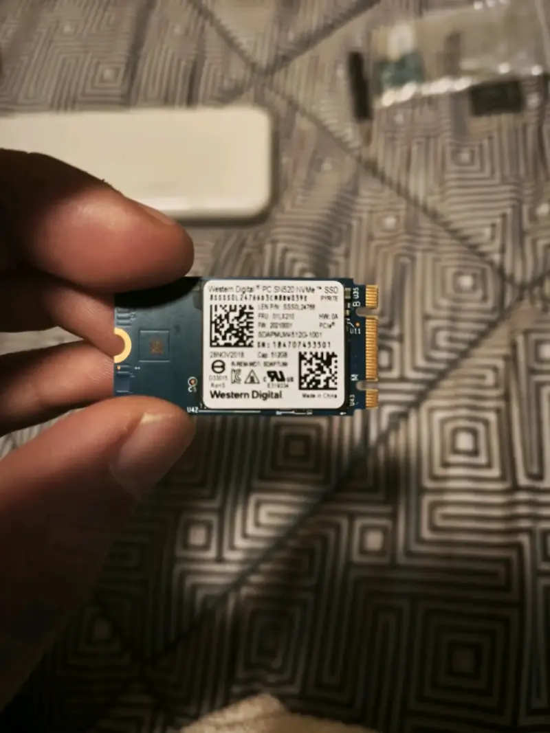 SSD Western Digital 256GB M.2 - 3
