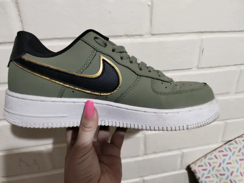 Zapatillas Nike Air Force 1 verde oliva - 1