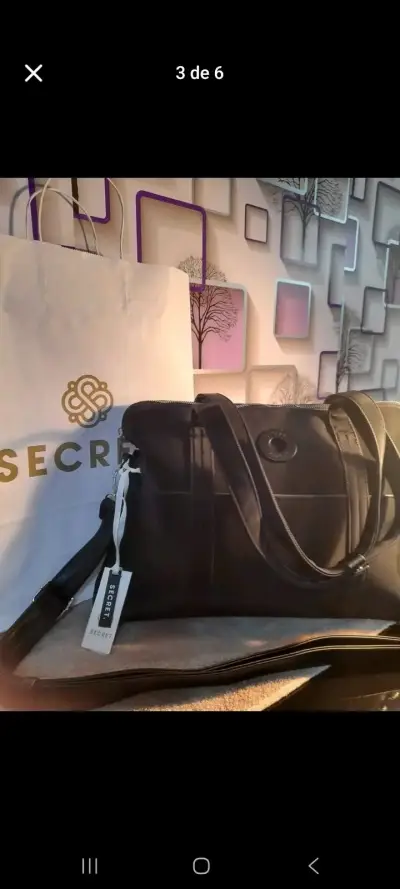 Bolso negro para notebook - miniatura 6