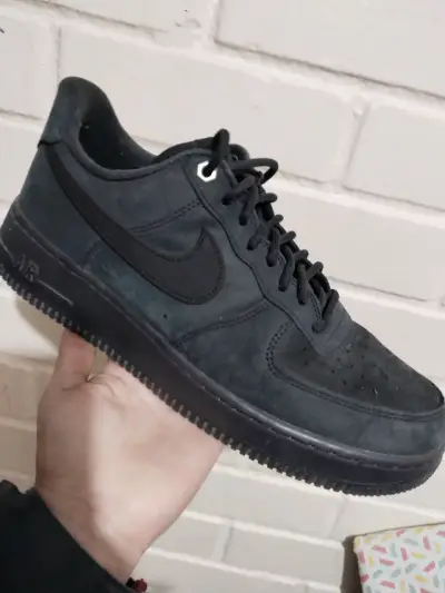 Zapatillas  negras Nike Air force 1 - miniatura 1