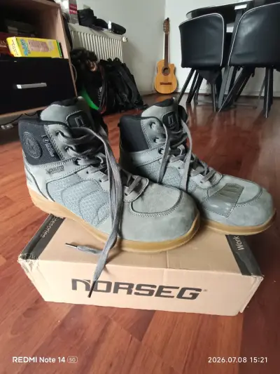 Botas de seguridad Norseg moto chaleco lopez - miniatura 1