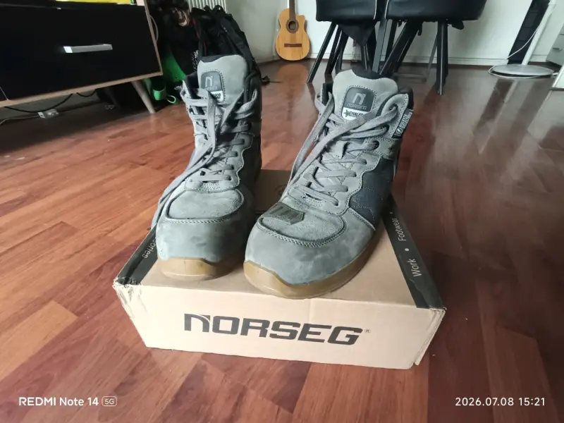 Botas de seguridad Norseg moto chaleco lopez - 2