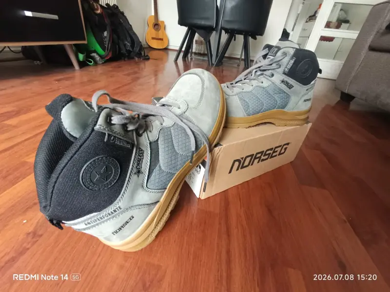 Botas de seguridad Norseg moto chaleco lopez - 3